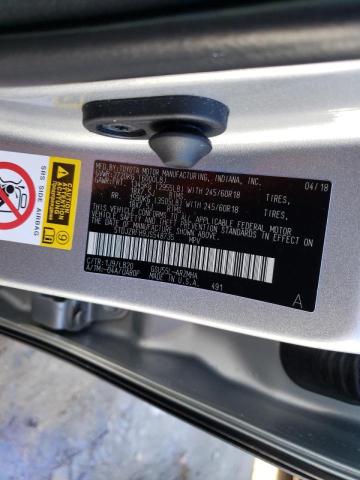 Photo 10 from auction – 2018 TOYOTA HIGHLANDER with VIN 5TDJZRFH9JS548735