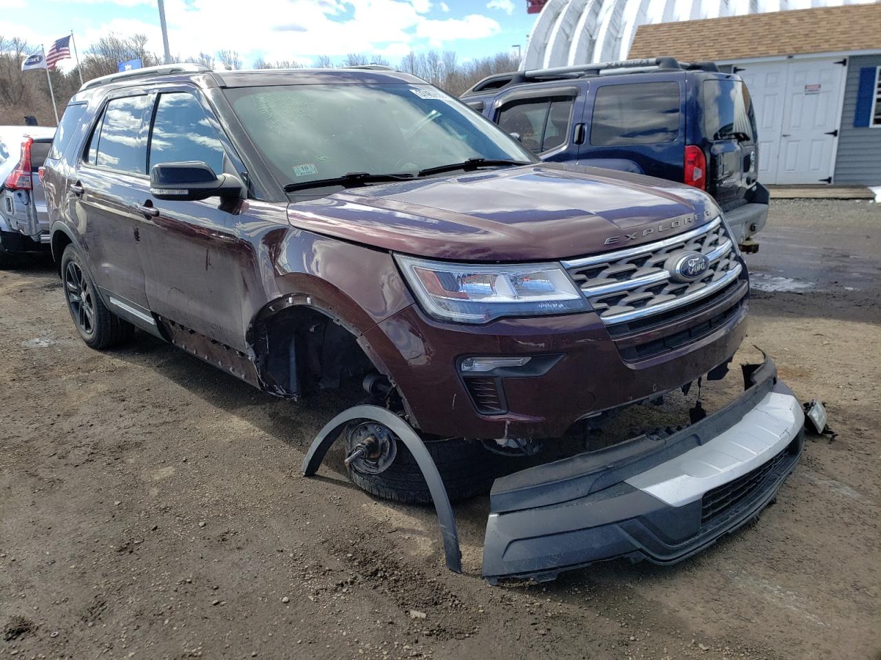 FORD EXPLORER X 2018 с VIN 1FM5K8D81JGA50344 - Фото с аукциона