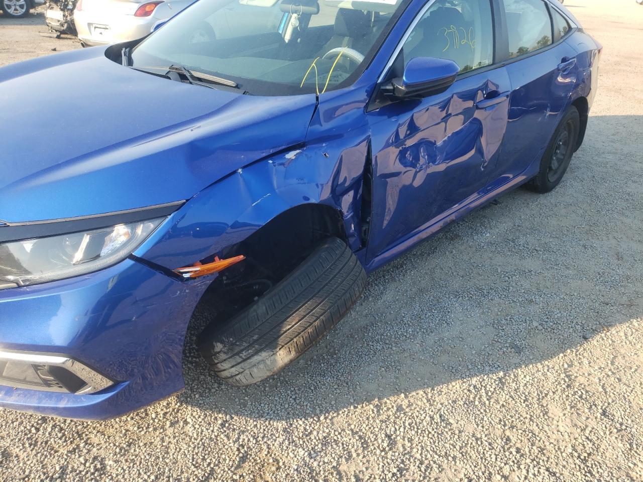 Photo 9 from auction – 2020 HONDA CIVIC LX with VIN 19XFC2F63LE005519