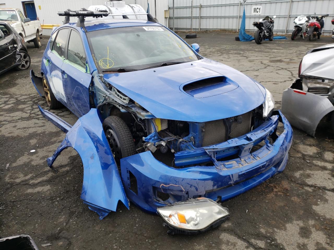 SUBARU IMPREZA WR 2012 with VIN JF1GR8H65CL200859 - Photo from auction