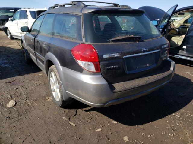 Photo 3 from auction – 2009 SUBARU OUTBACK 2. with VIN 4S4BP61C997323687