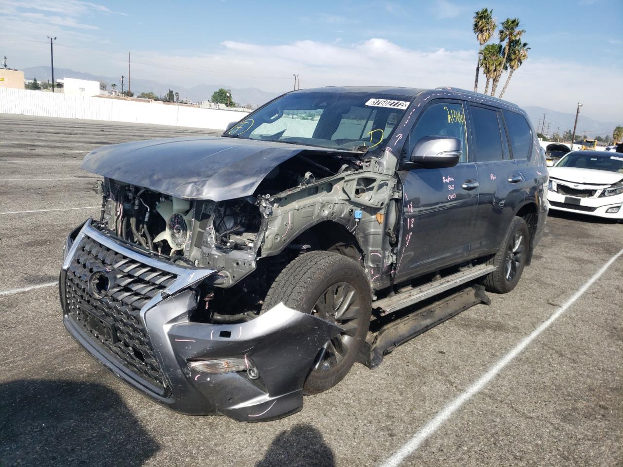 Photo 2 from auction – 2021 LEXUS GX 460 PRE with VIN JTJAM7BXXM5277546