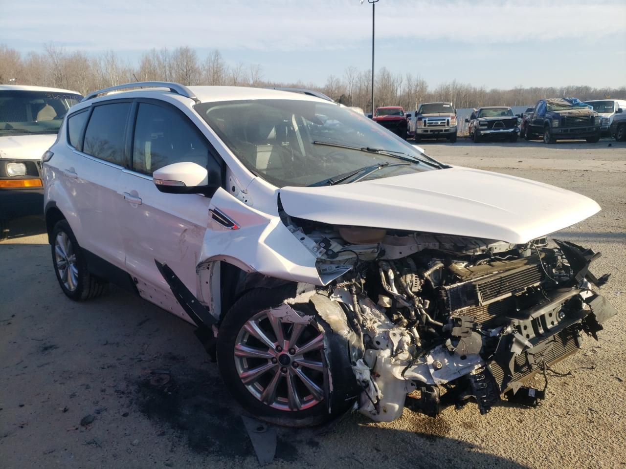 Photo 1 from auction – 2017 FORD ESCAPE TIT with VIN 1FMCU0JD8HUA11296
