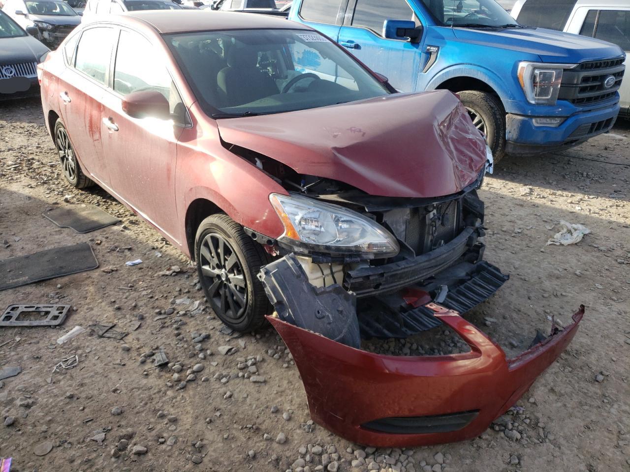 Photo 1 from auction – 2015 NISSAN SENTRA S with VIN 3N1AB7AP9FY215770