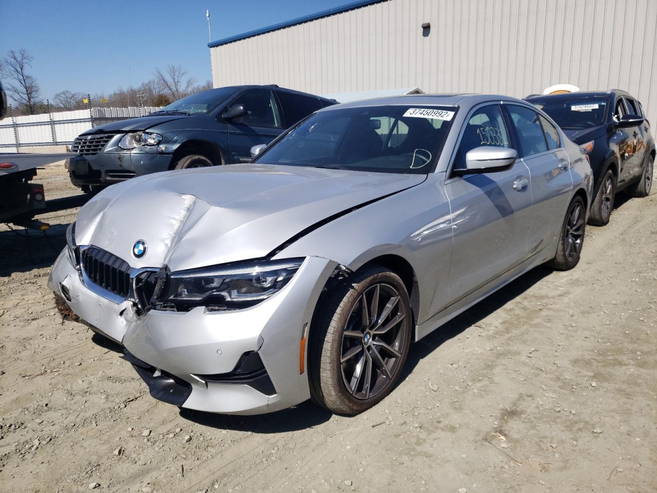 Photo 2 from auction – 2020 BMW 330XI with VIN WBA5R7C00LFH83080