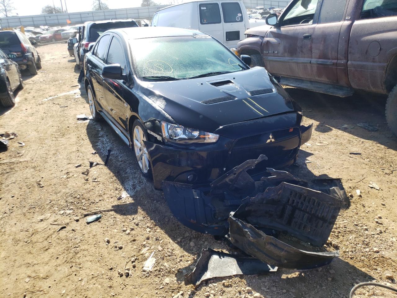 MITSUBISHI LANCER RAL 2014 with VIN JA32V6FVXEU004636 - Photo from auction