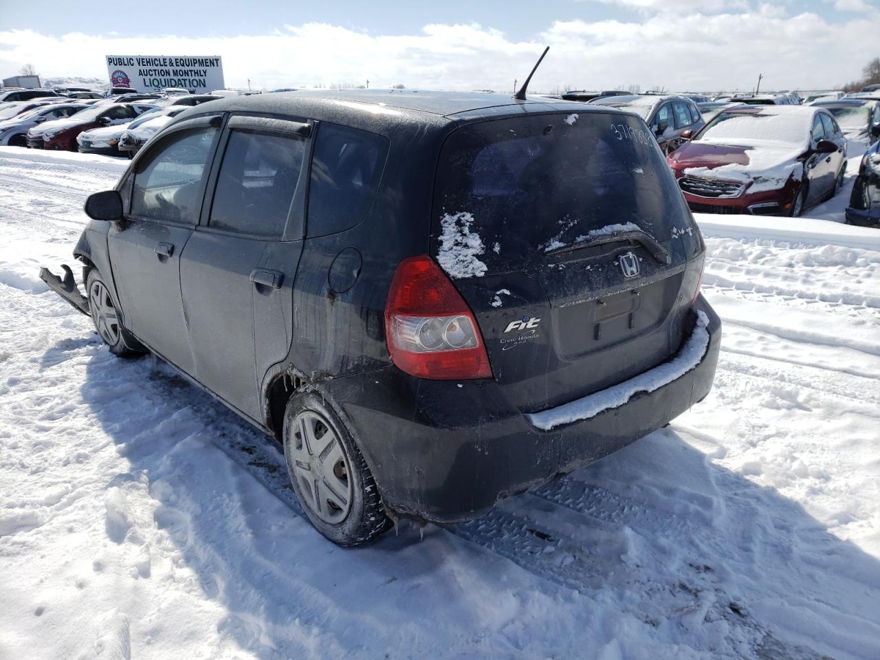 Photo 3 from auction – 2008 HONDA FIT with VIN JHMGD37448S809870