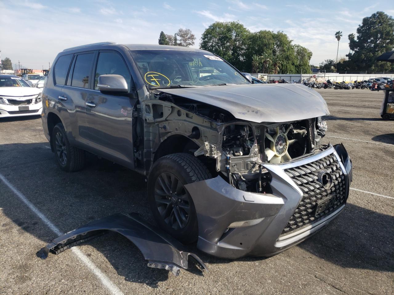 LEXUS GX 460 PRE 2021 with VIN JTJAM7BXXM5277546 - Photo from auction