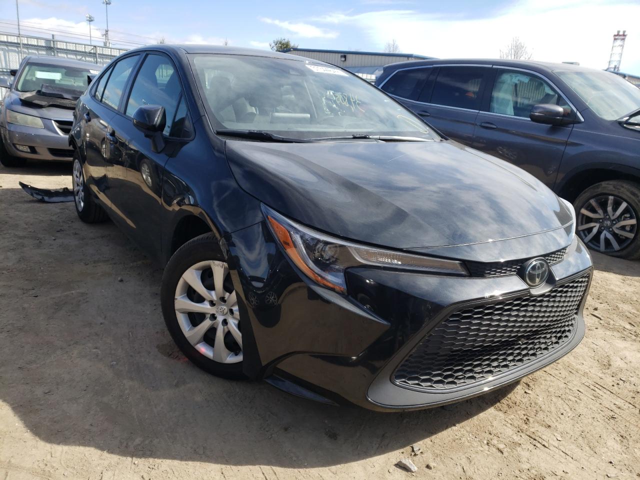 TOYOTA COROLLA LE 2020 with VIN JTDEPRAE5LJ100173 - Photo from auction