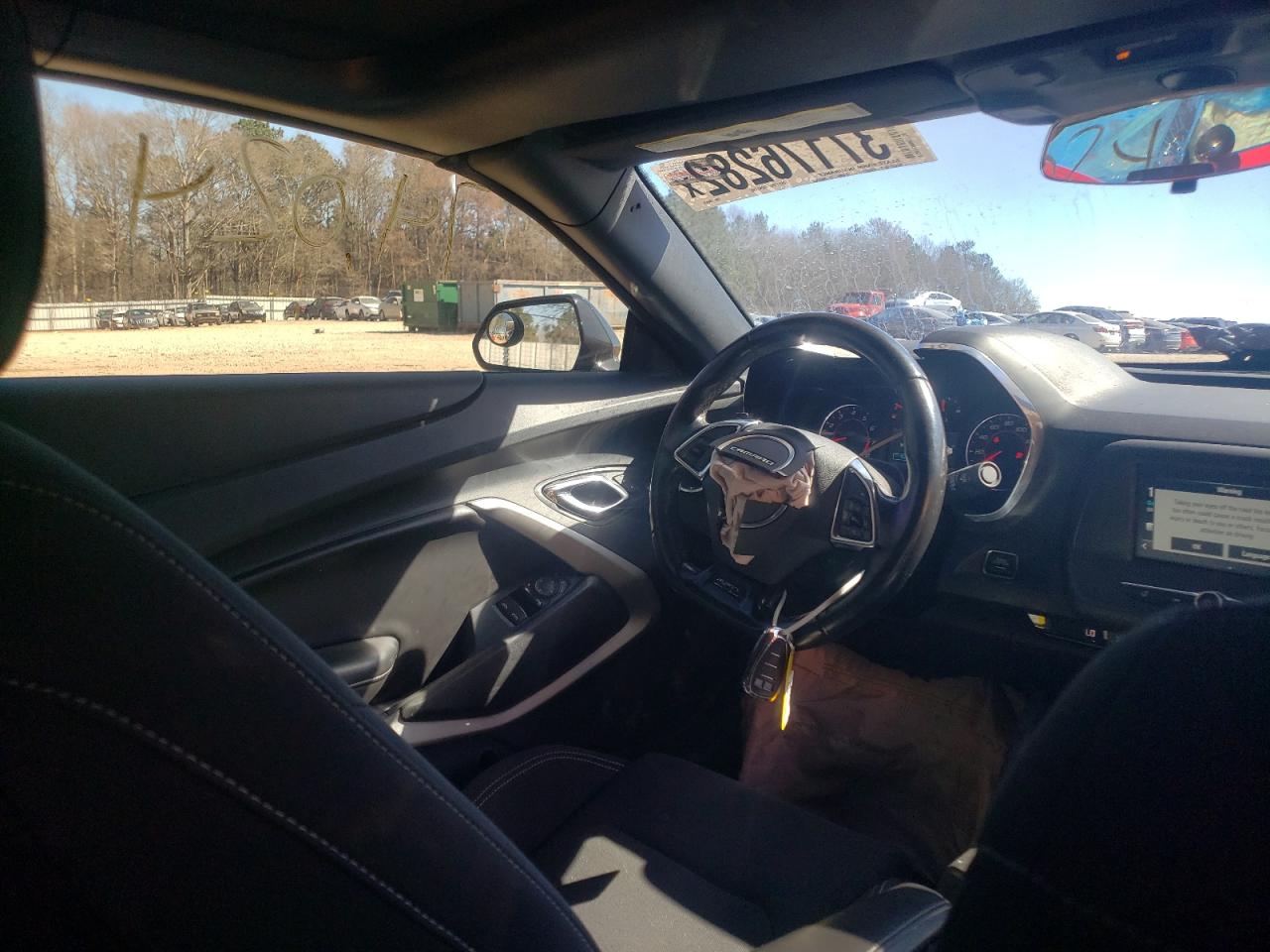 Photo 9 from auction – 2017 CHEVROLET CAMARO LT with VIN 1G1FB3DSXH0196972
