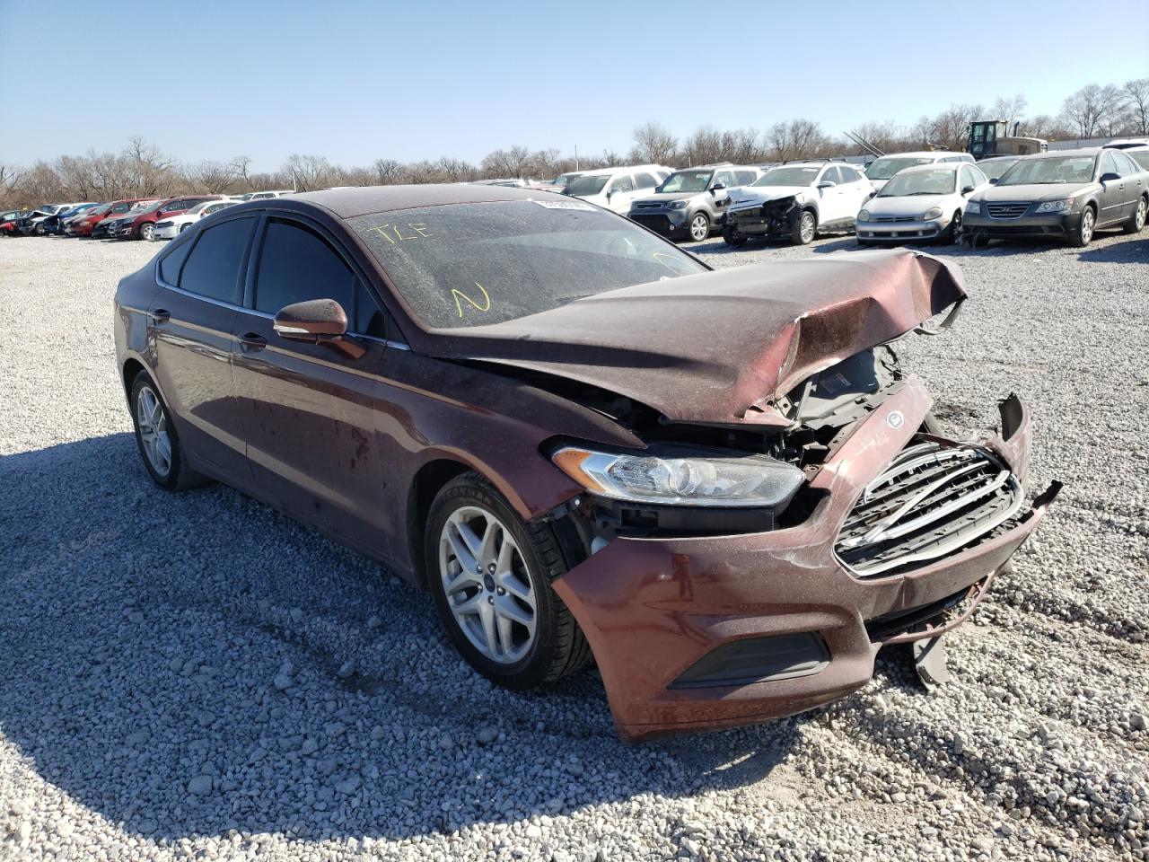 FORD FUSION SE 2016 with VIN 3FA6P0H75GR280084 - Photo from auction