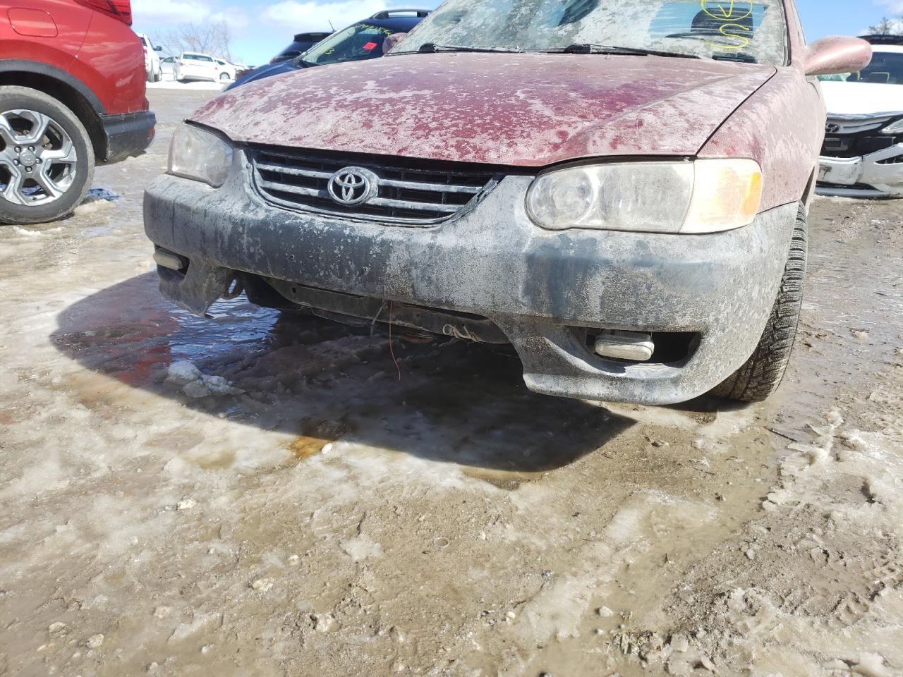 Photo 9 from auction – 2001 TOYOTA COROLLA with VIN 1NXBR12E01Z419887