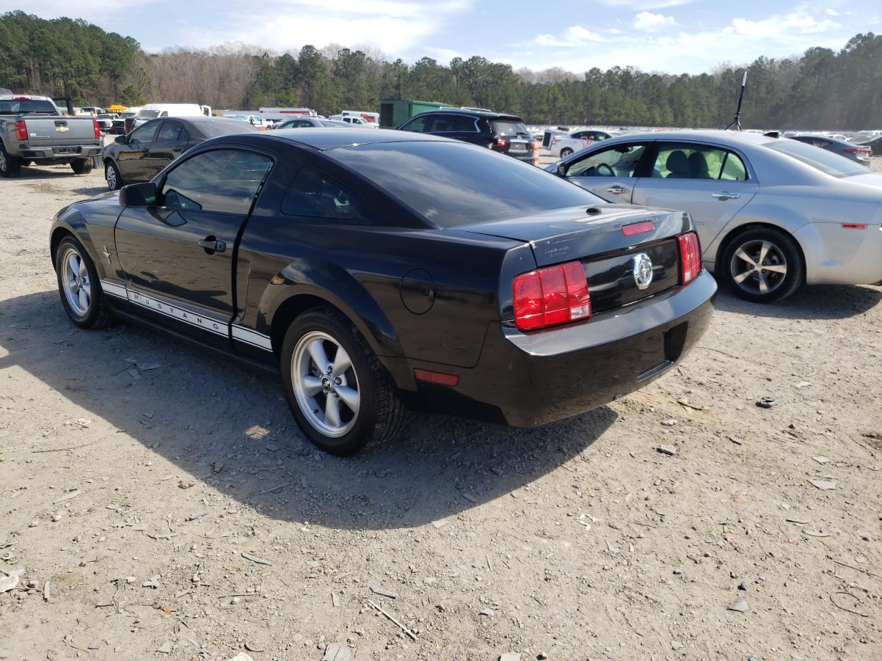 Photo 3 from auction – 2007 FORD MUSTANG with VIN 1ZVFT80N275263046