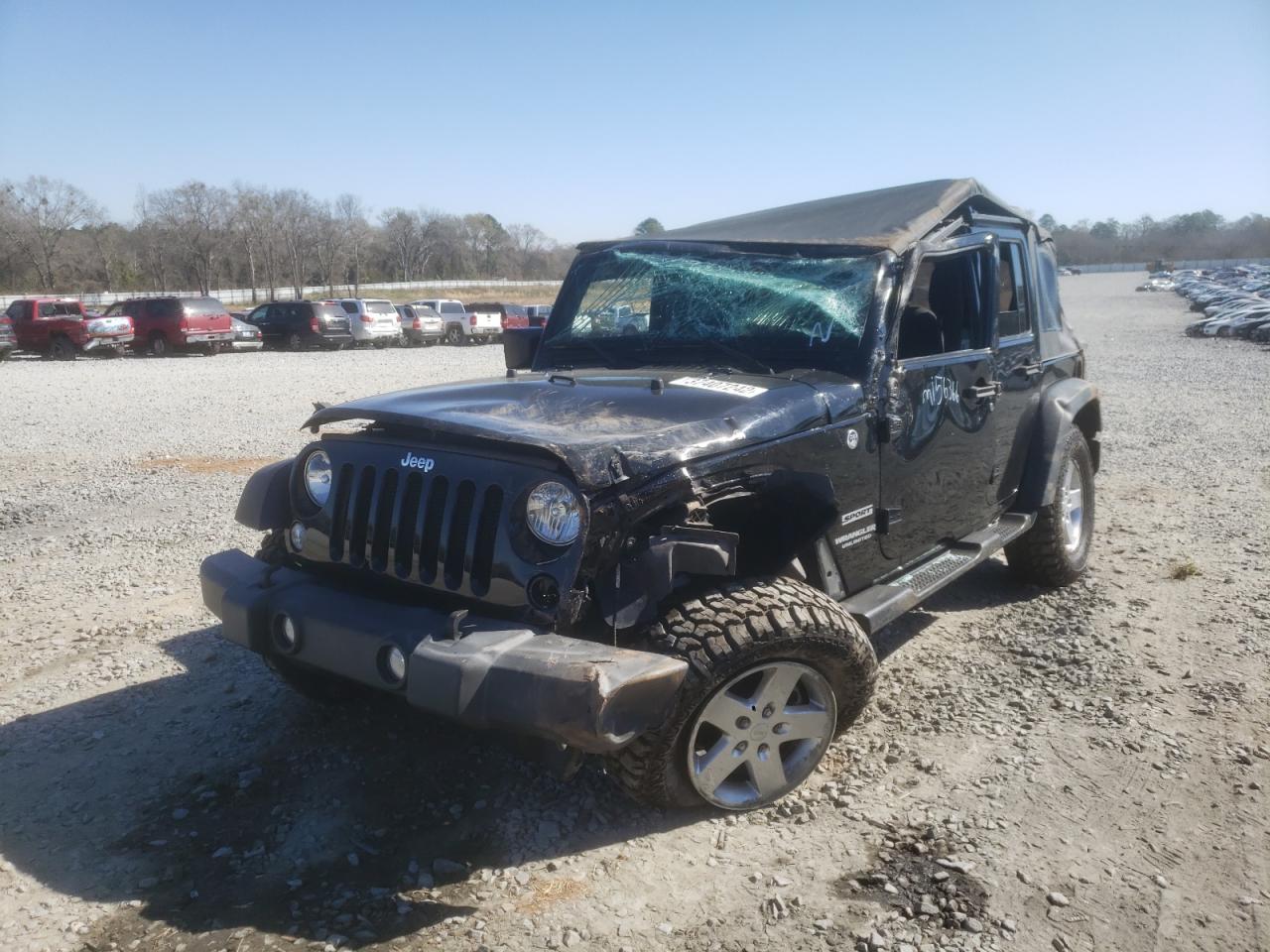 Photo 9 from auction – 2016 JEEP WRANGLER U with VIN 1C4BJWDG2GL338007