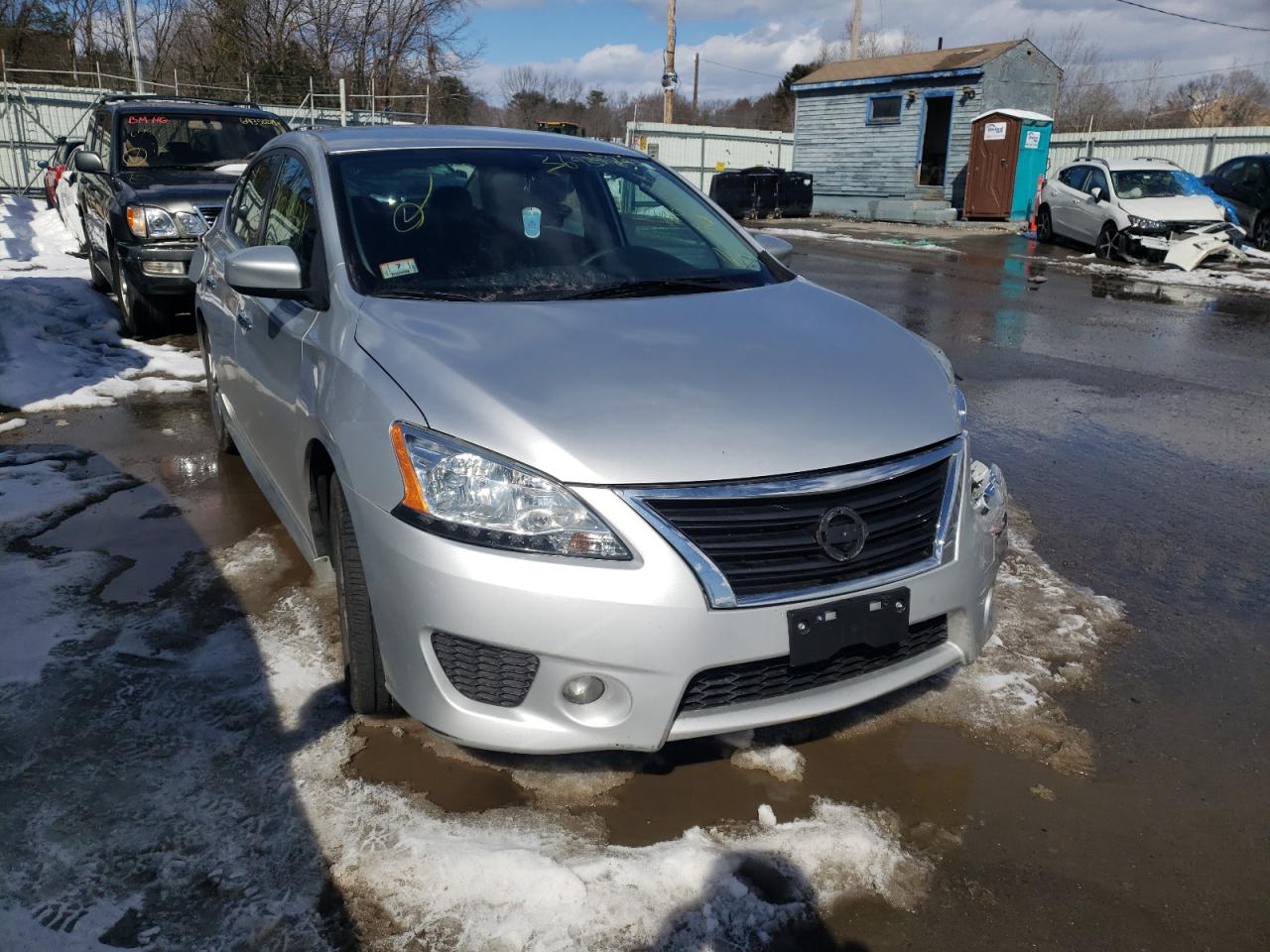 Photo 1 from auction – 2014 NISSAN SENTRA S with VIN 3N1AB7AP7EL608677