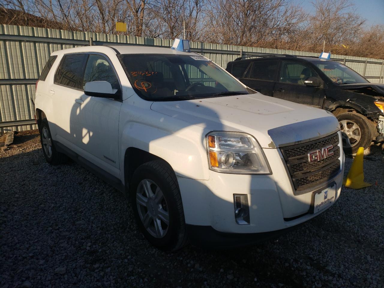 GMC TERRAIN SL 2014 with VIN 2GKFLVEK4E6346371 - Photo from auction