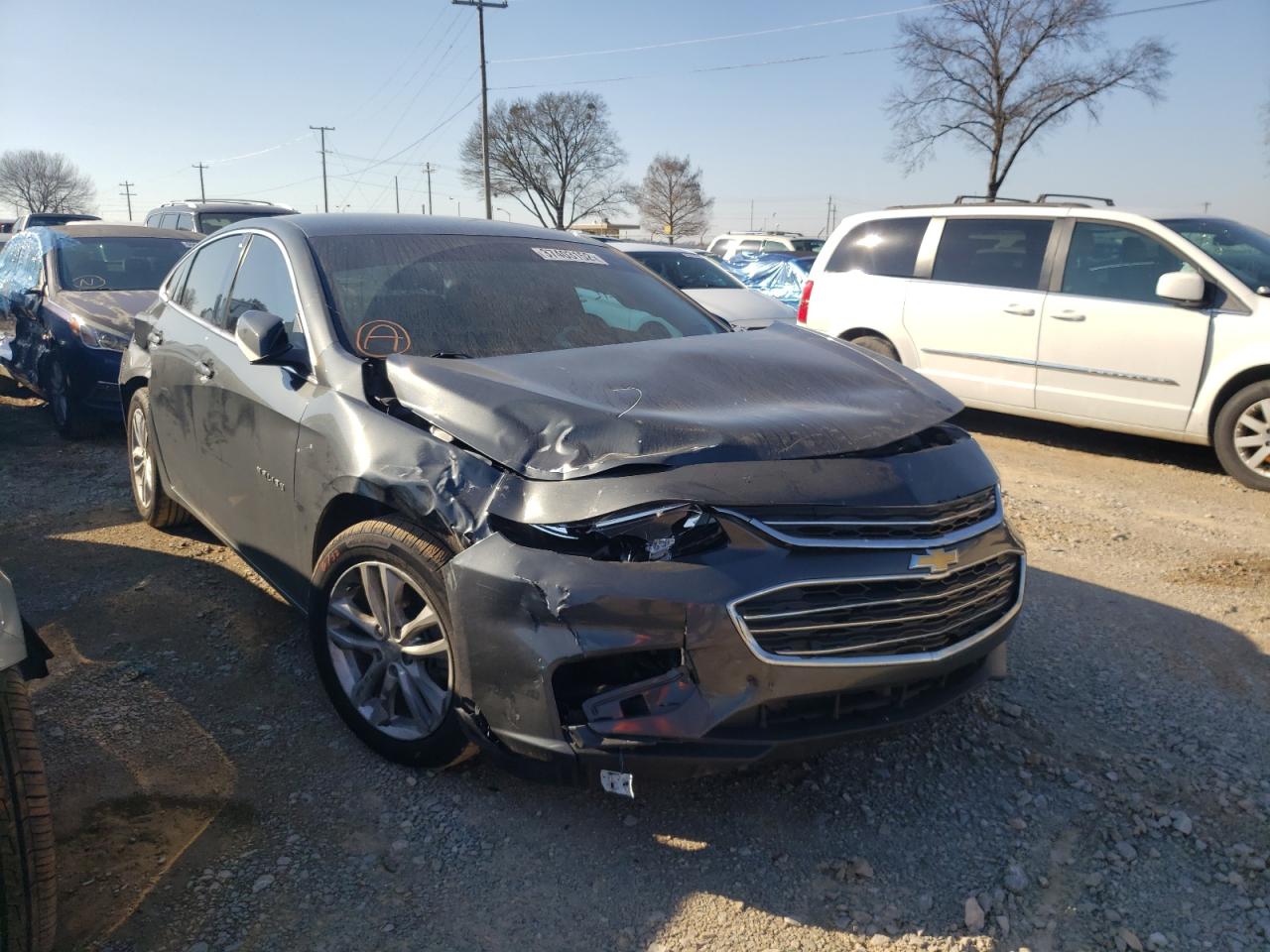 CHEVROLET MALIBU LT 2018 with VIN 1G1ZD5ST4JF206249 - Photo from auction