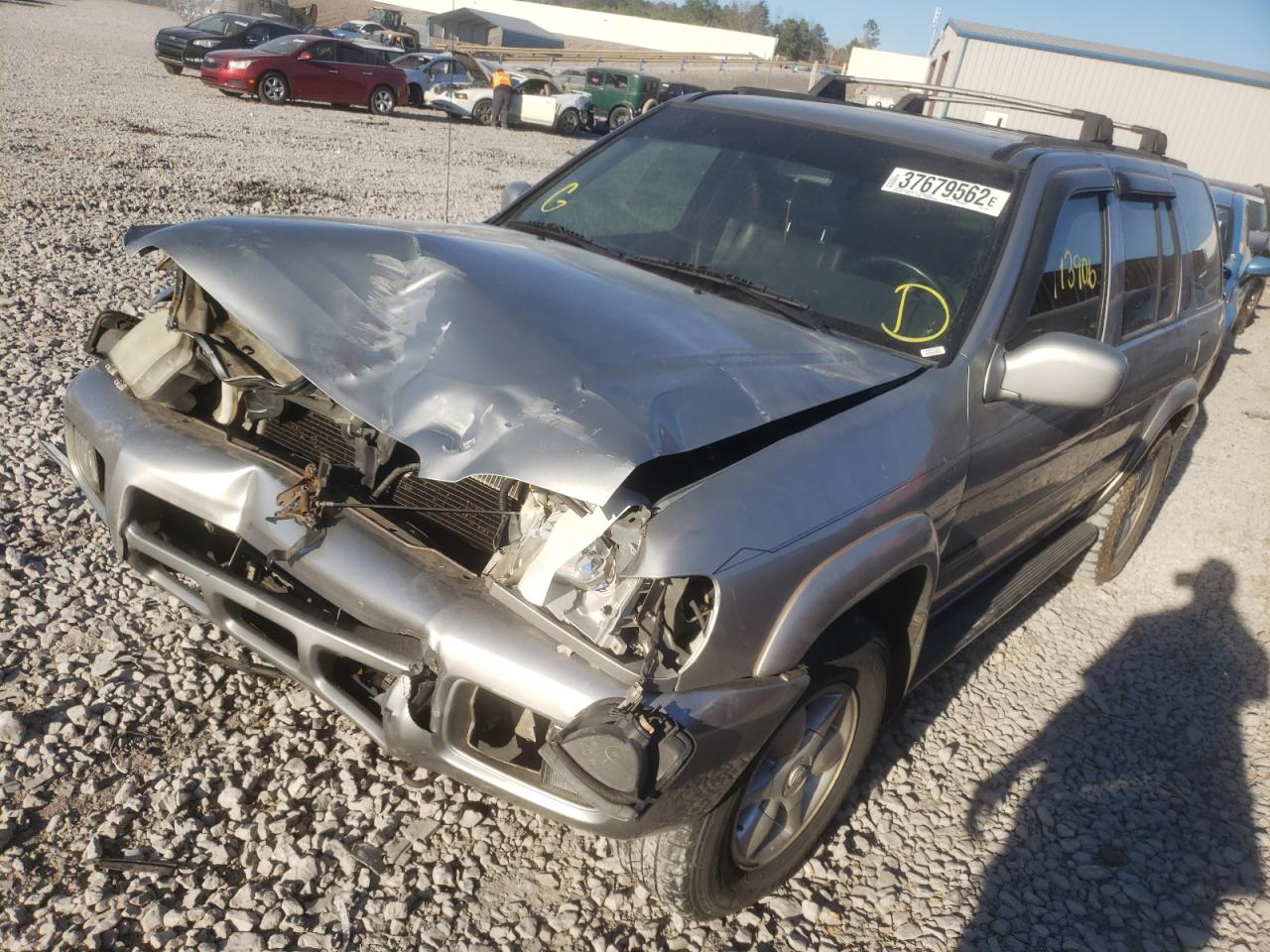 Photo 2 from auction – 2001 NISSAN PATHFINDER with VIN JN8DR09Y91W579217