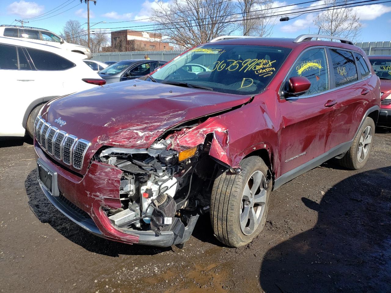 Photo 2 from auction – 2020 JEEP CHEROKEE L with VIN 1C4PJMDX2LD524080