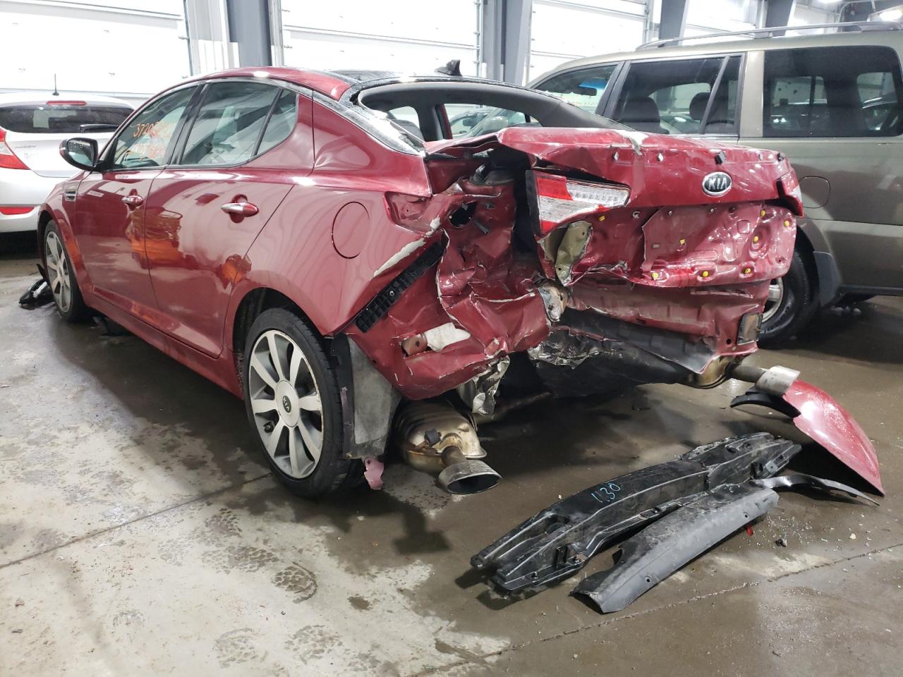 Photo 3 from auction – 2012 KIA OPTIMA SX with VIN 5XXGR4A60CG087870