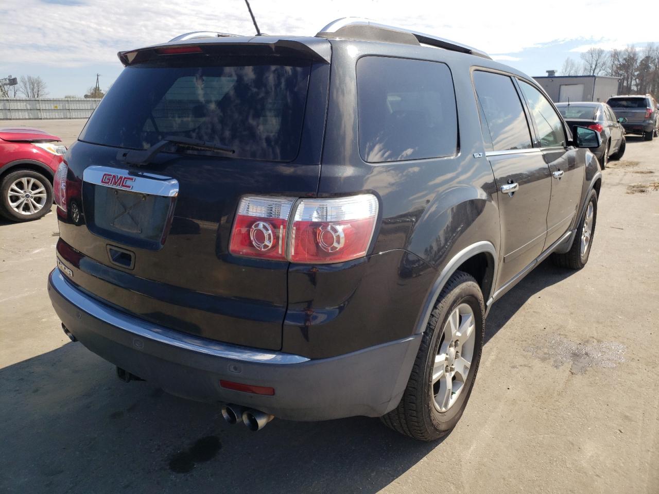 Photo 4 from auction – 2009 GMC ACADIA SLT with VIN 1GKER23D49J128212