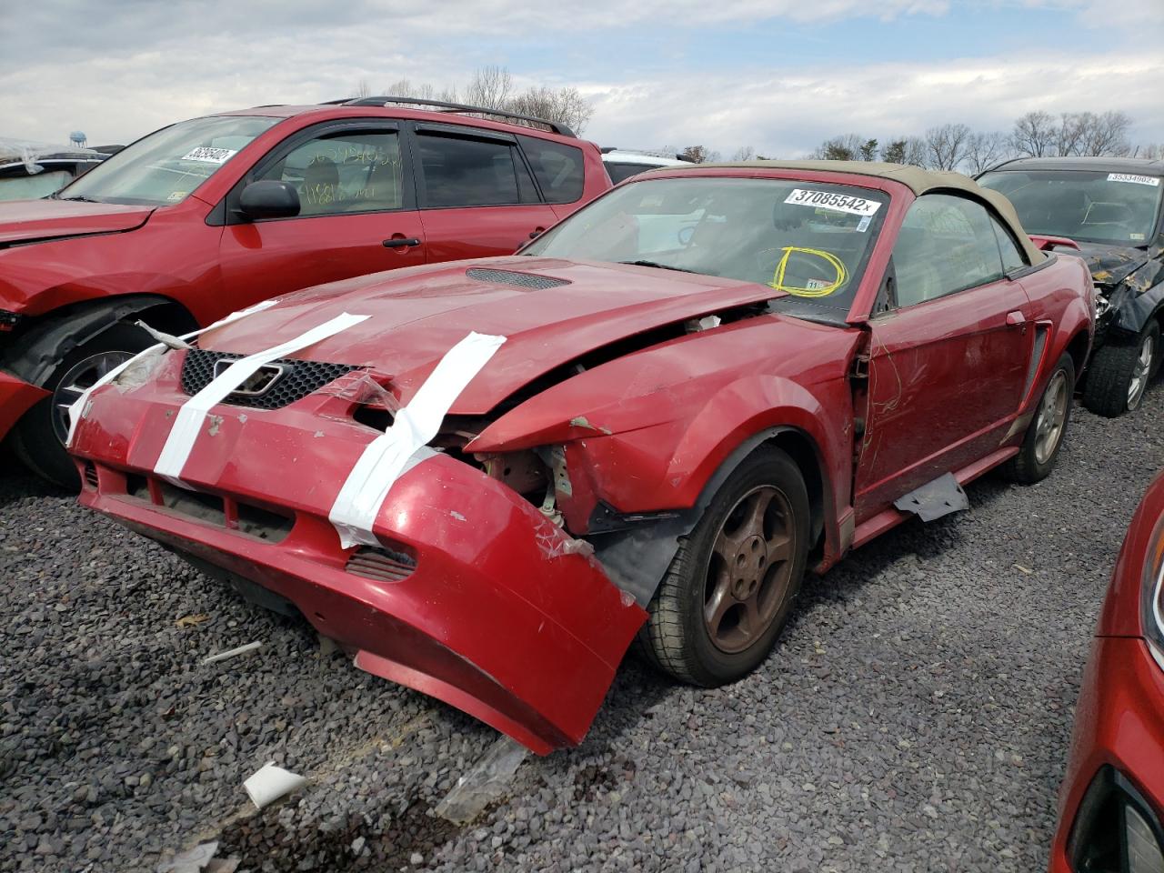 Photo 2 from auction – 2002 FORD MUSTANG with VIN 1FAFP44462F171707
