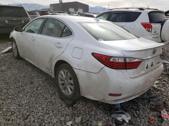 Photo 3 from auction – 2014 LEXUS ES 300H with VIN JTHBW1GG1E2039156