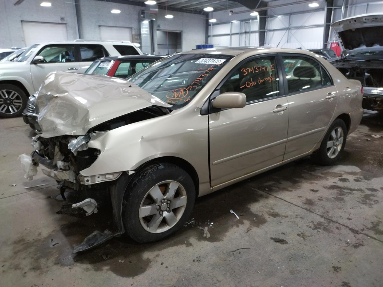 Photo 2 from auction – 2008 TOYOTA COROLLA CE with VIN 1NXBR32E48Z956381