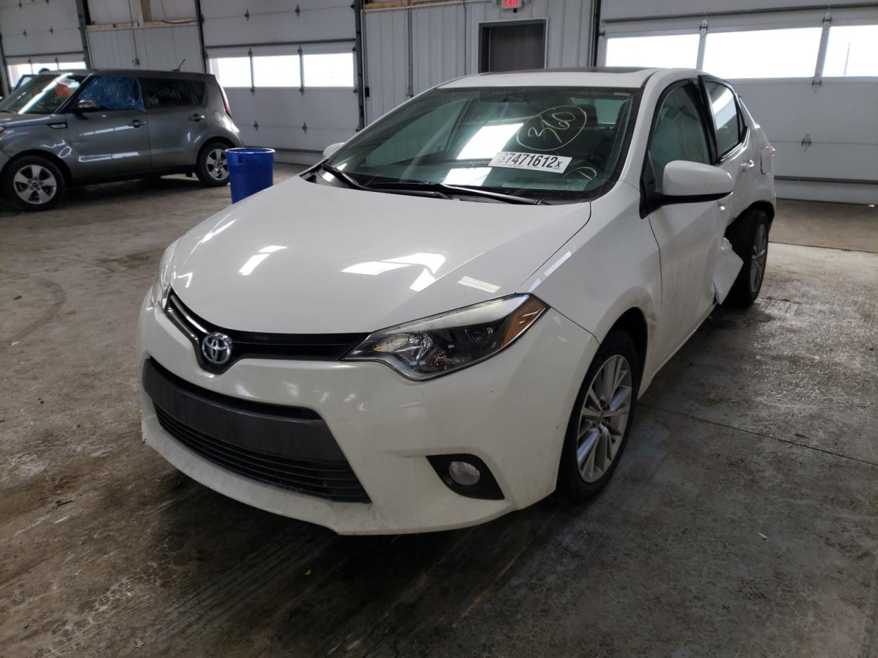 Photo 2 from auction – 2015 TOYOTA COROLLA L with VIN 2T1BURHE0FC448061