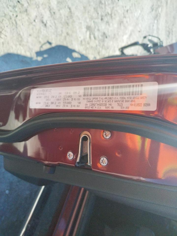 Photo 10 from auction – 2017 RAM 1500 ST with VIN 1C6RR6FTXHS655338