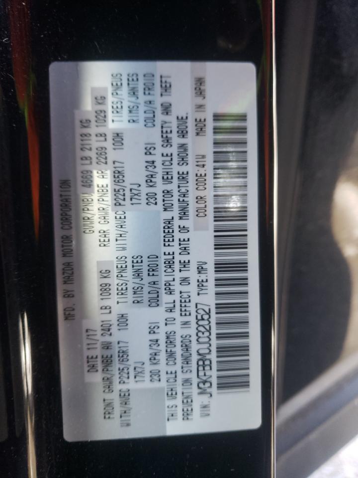 Photo 10 from auction – 2018 MAZDA CX-5 SPORT with VIN JM3KFBBM0J0320527