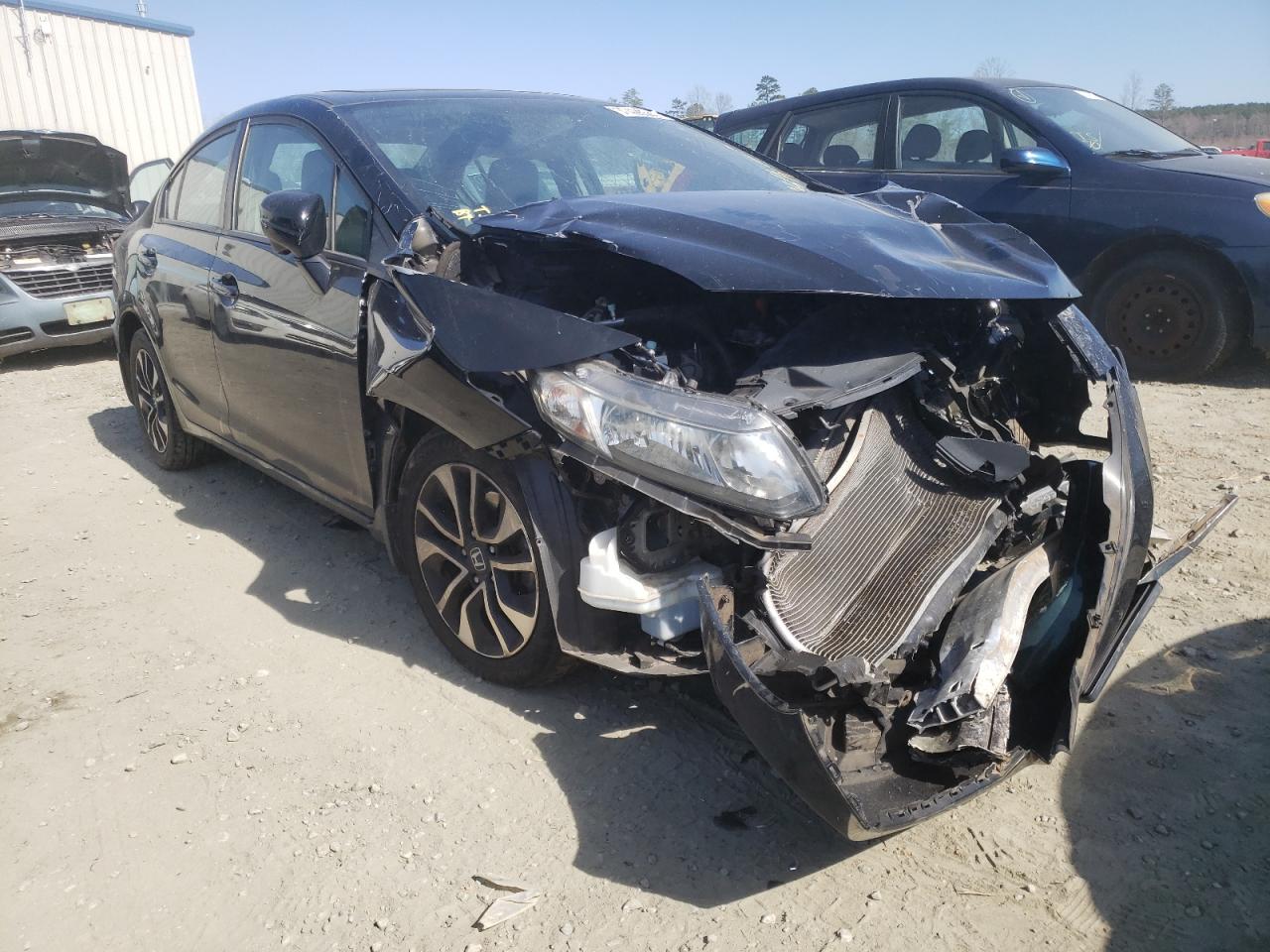 HONDA CIVIC EX 2015 with VIN 19XFB2F85FE022248 - Photo from auction