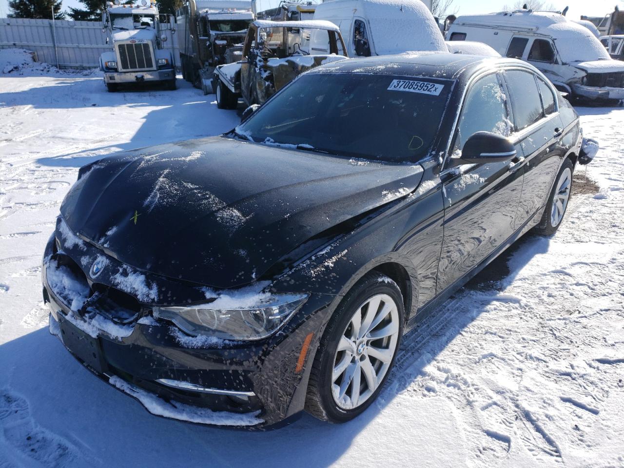Photo 2 from auction – 2017 BMW 320 XI with VIN WBA8A3C57HK691341