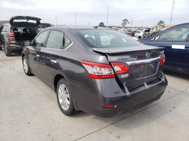 Photo 3 from auction – 2015 NISSAN SENTRA S with VIN 3N1AB7AP4FY368346