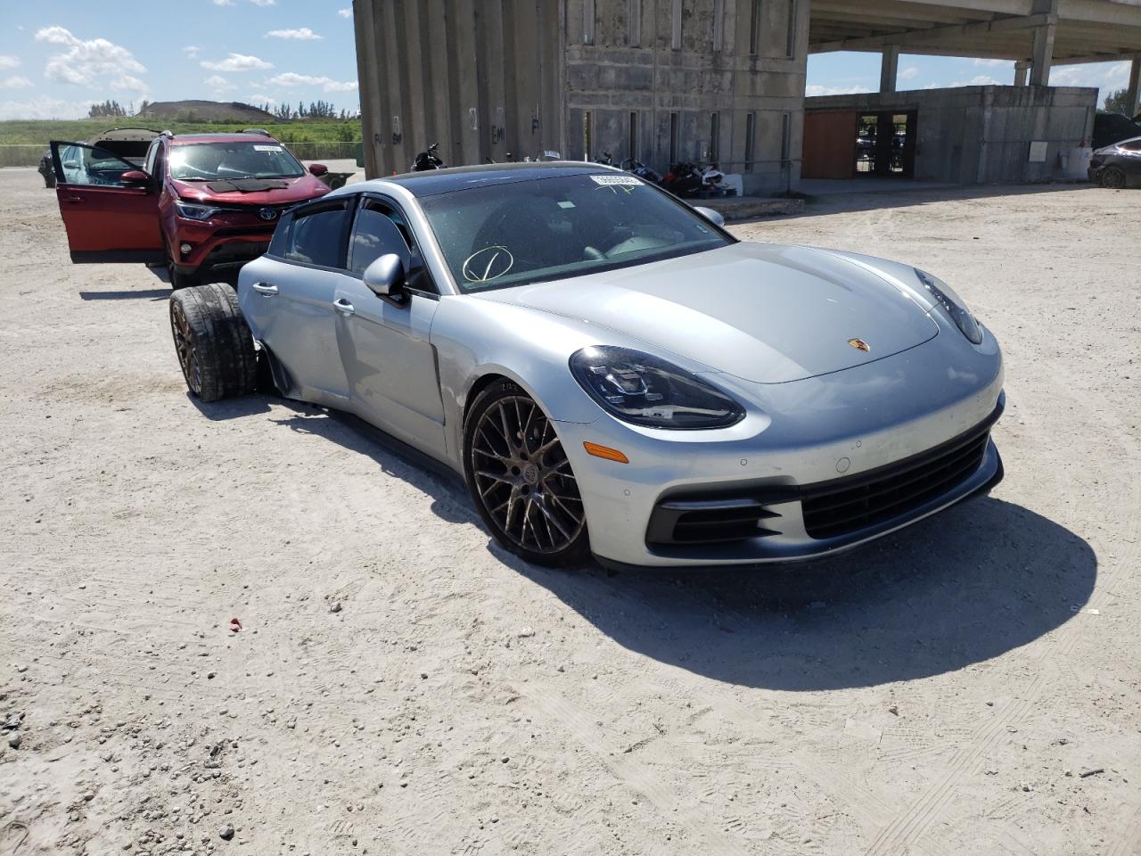 PORSCHE PANAMERA 4 2018 with VIN WP0AA2A77JL119561 - Photo from auction
