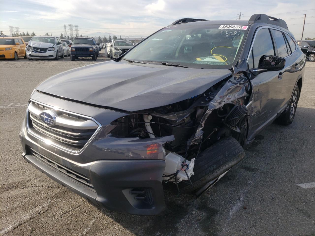 Photo 2 from auction – 2020 SUBARU OUTBACK with VIN 4S4BTAAC0L3116456