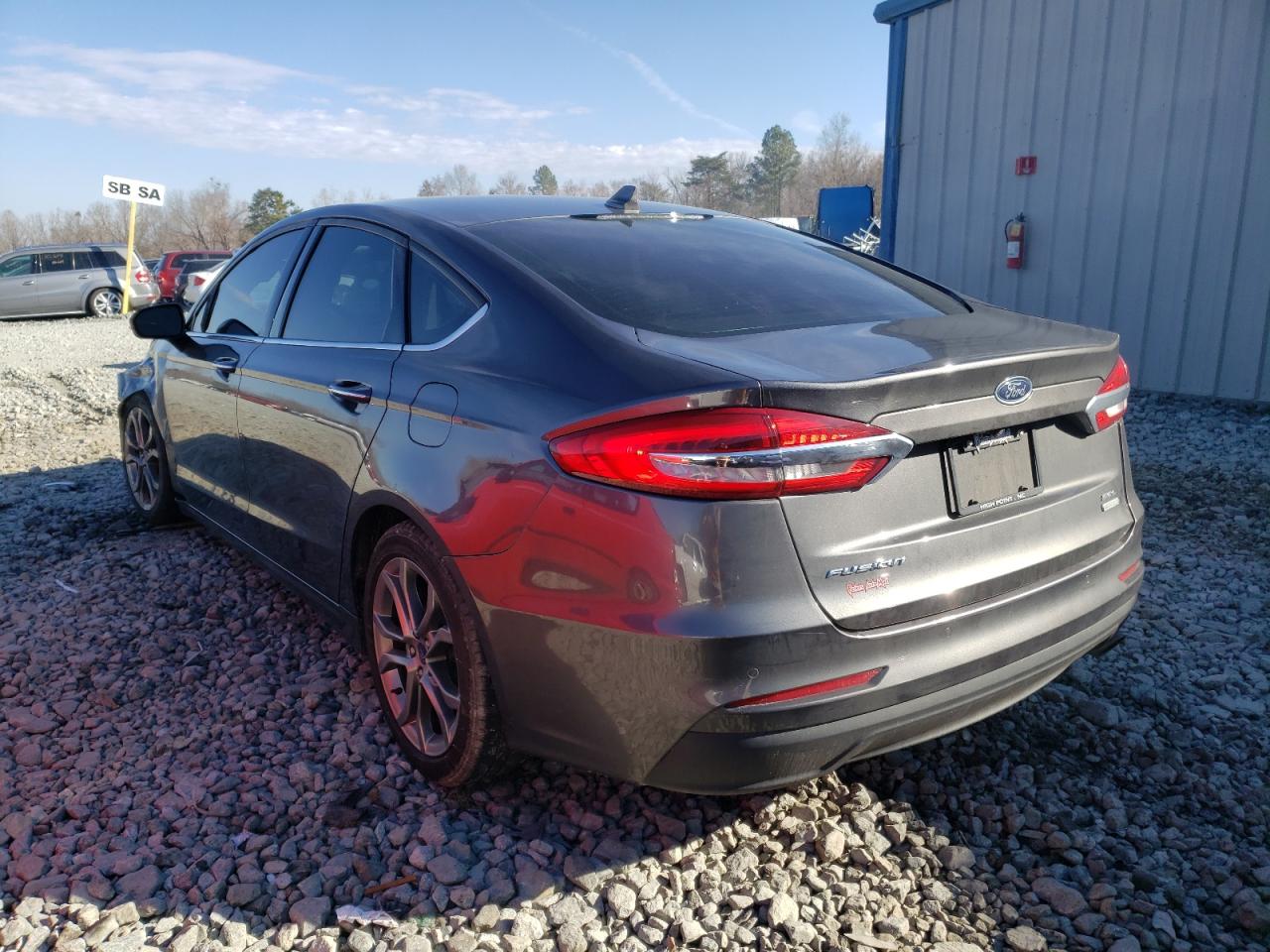 Photo 3 from auction – 2020 FORD FUSION SEL with VIN 3FA6P0CD5LR128278