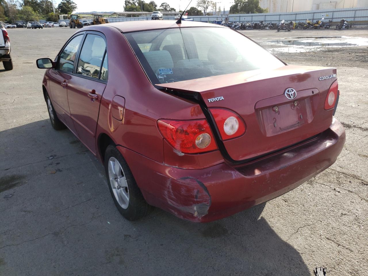 Photo 3 from auction – 2007 TOYOTA COROLLA CE with VIN 1NXBR32E57Z804091