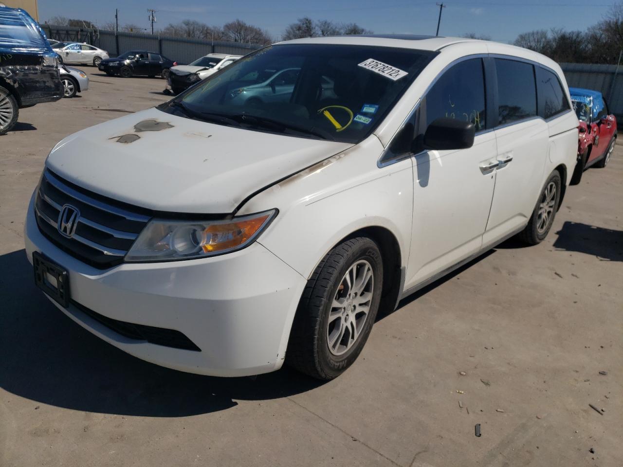 Photo 2 from auction – 2011 HONDA ODYSSEY EX with VIN 5FNRL5H60BB071692