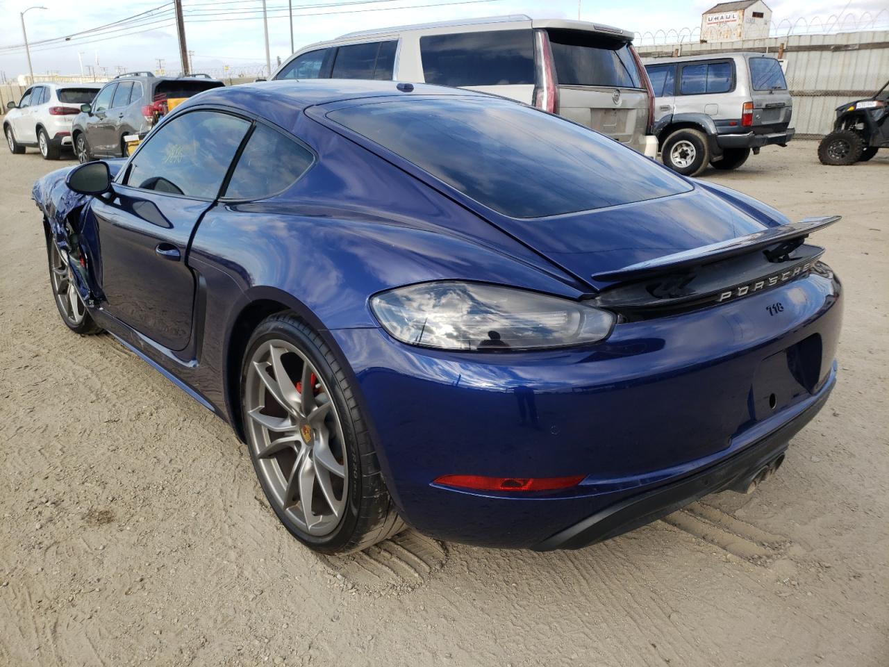 Photo 3 from auction – 2020 PORSCHE CAYMAN S with VIN WP0AB2A81LS275089