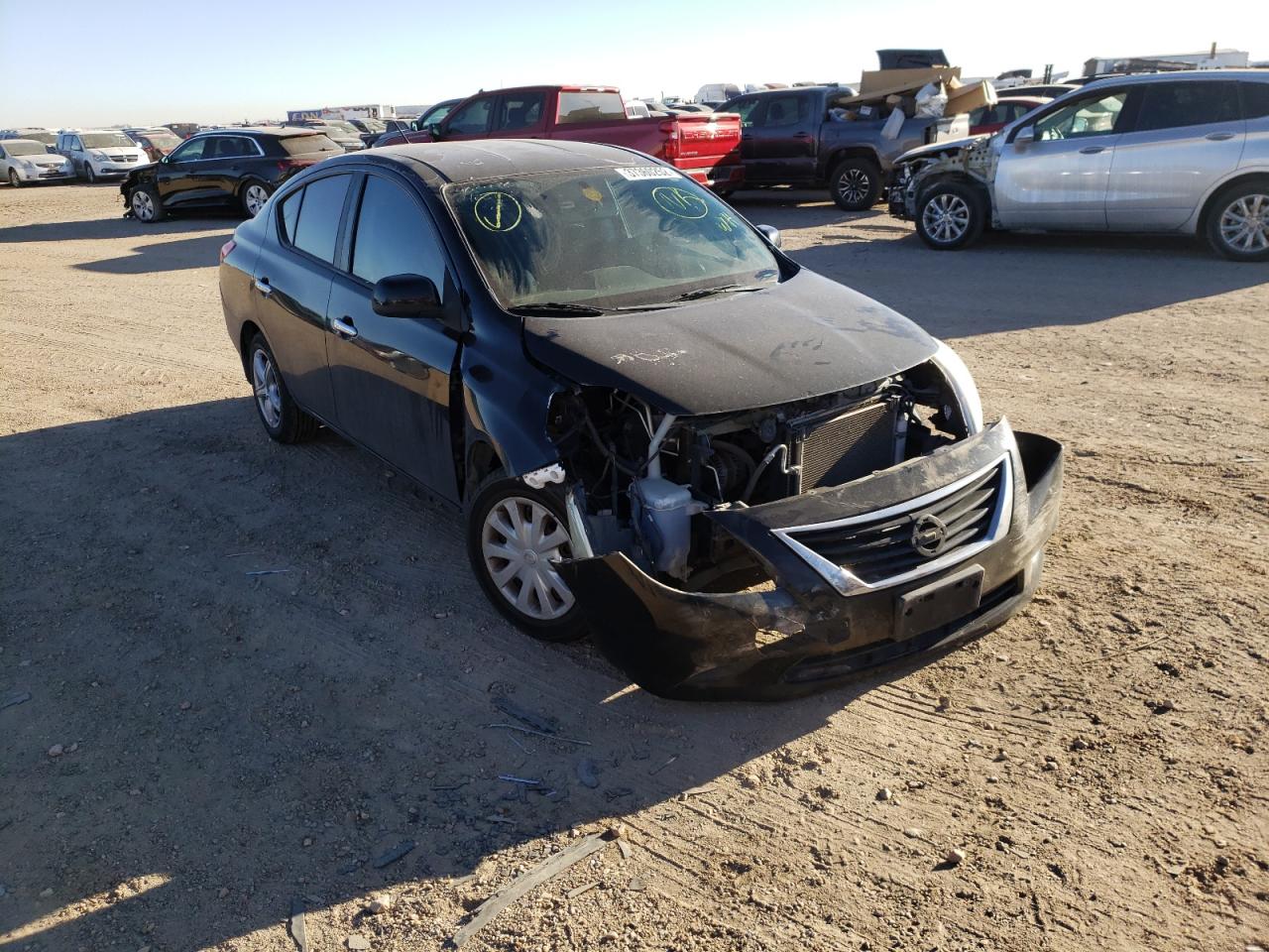 NISSAN VERSA S 2012 with VIN 3N1CN7APXCL896742 - Photo from auction