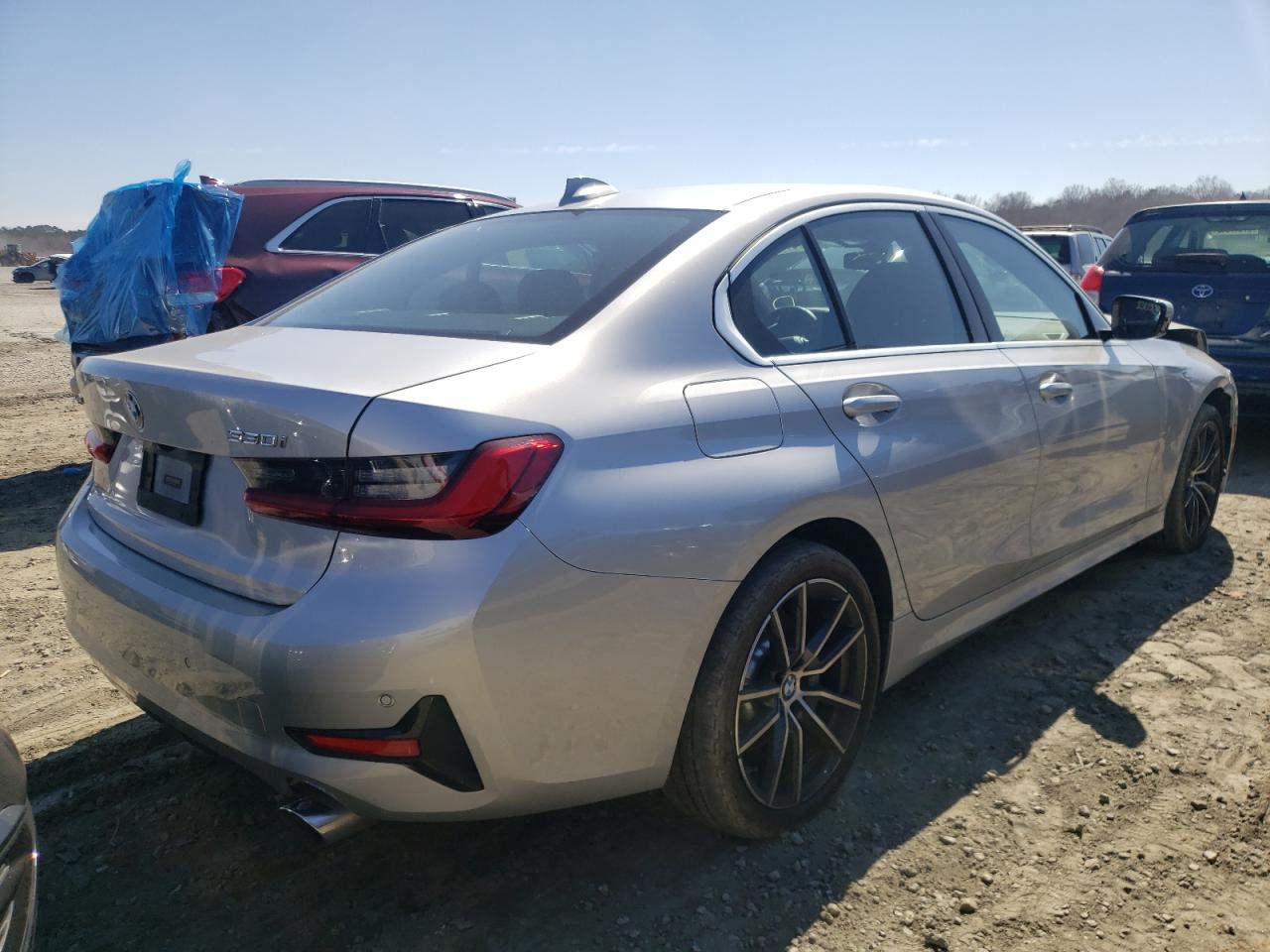 Photo 4 from auction – 2020 BMW 330XI with VIN WBA5R7C00LFH83080