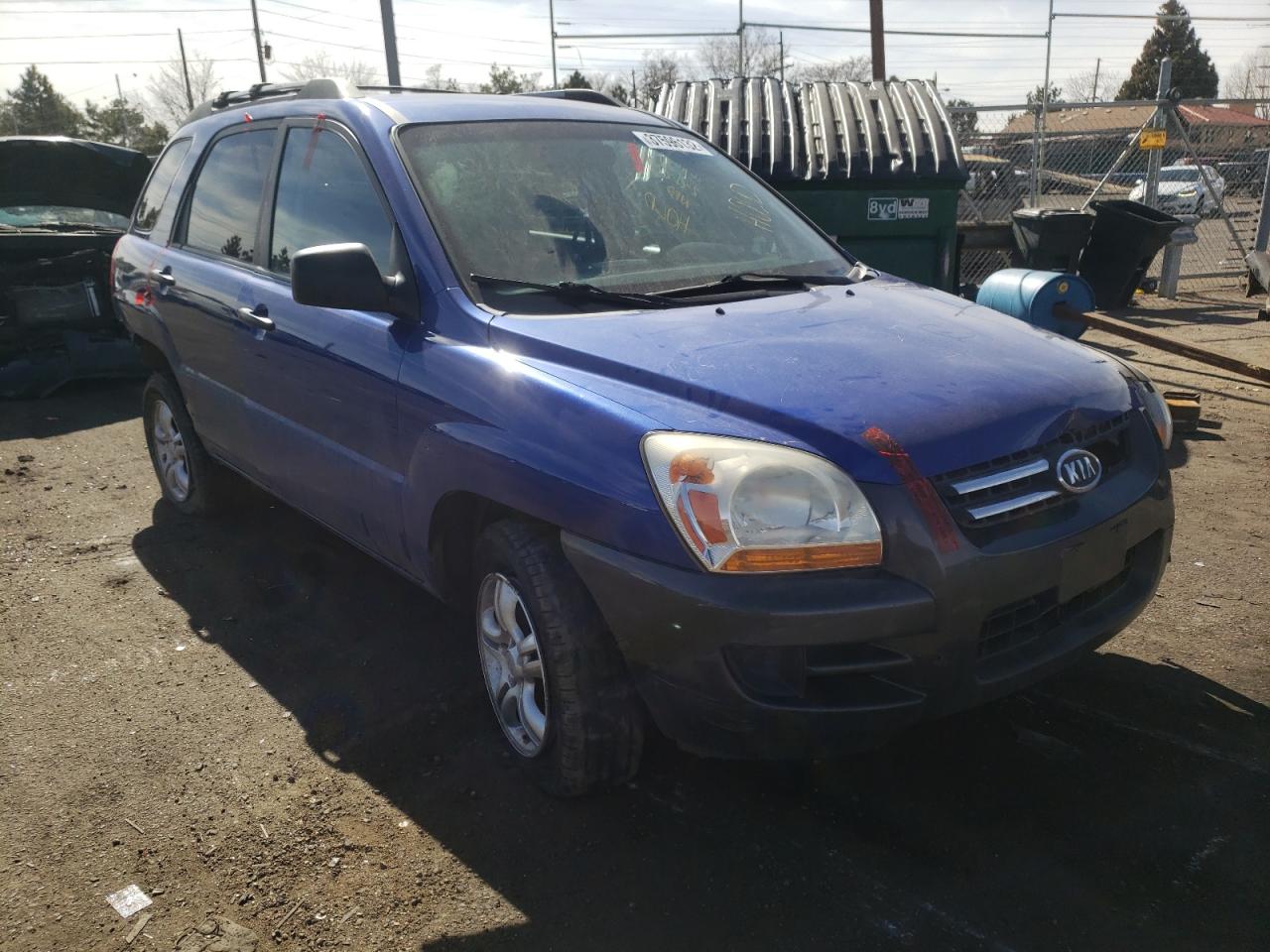 Photo 1 from auction – 2008 KIA SPORTAGE E with VIN KNDJE723687542938