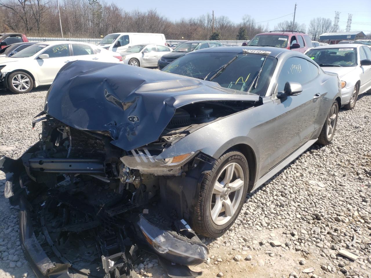 Photo 2 from auction – 2017 FORD MUSTANG with VIN 1FA6P8AM3H5230545