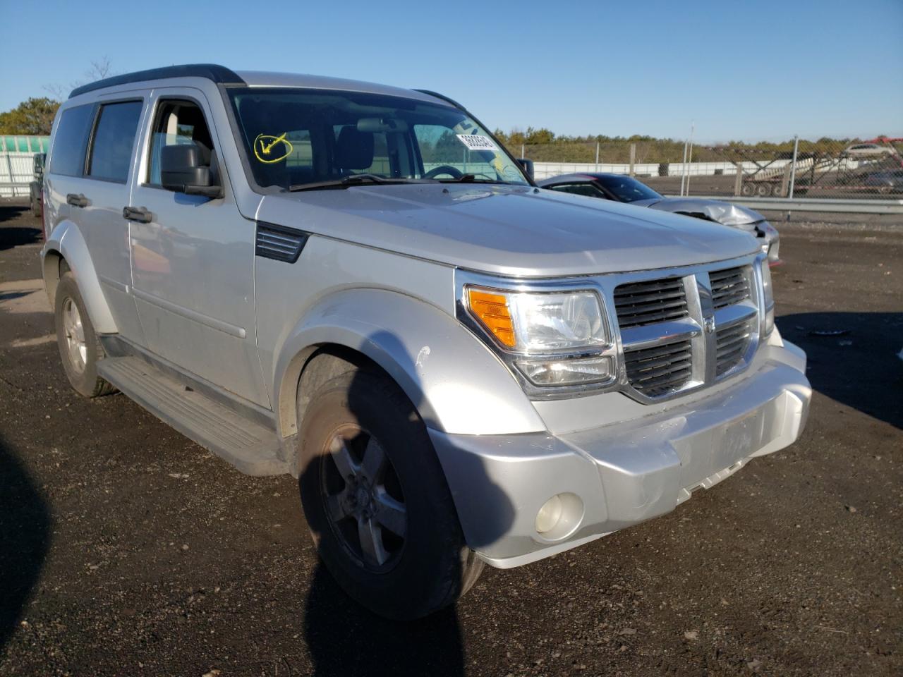 DODGE NITRO SXT 2008 with VIN 1D8GU28K38W244059 - Photo from auction