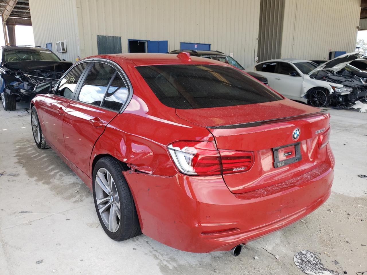 Photo 3 from auction – 2017 BMW 320 I with VIN WBA8E1G35HNU14672