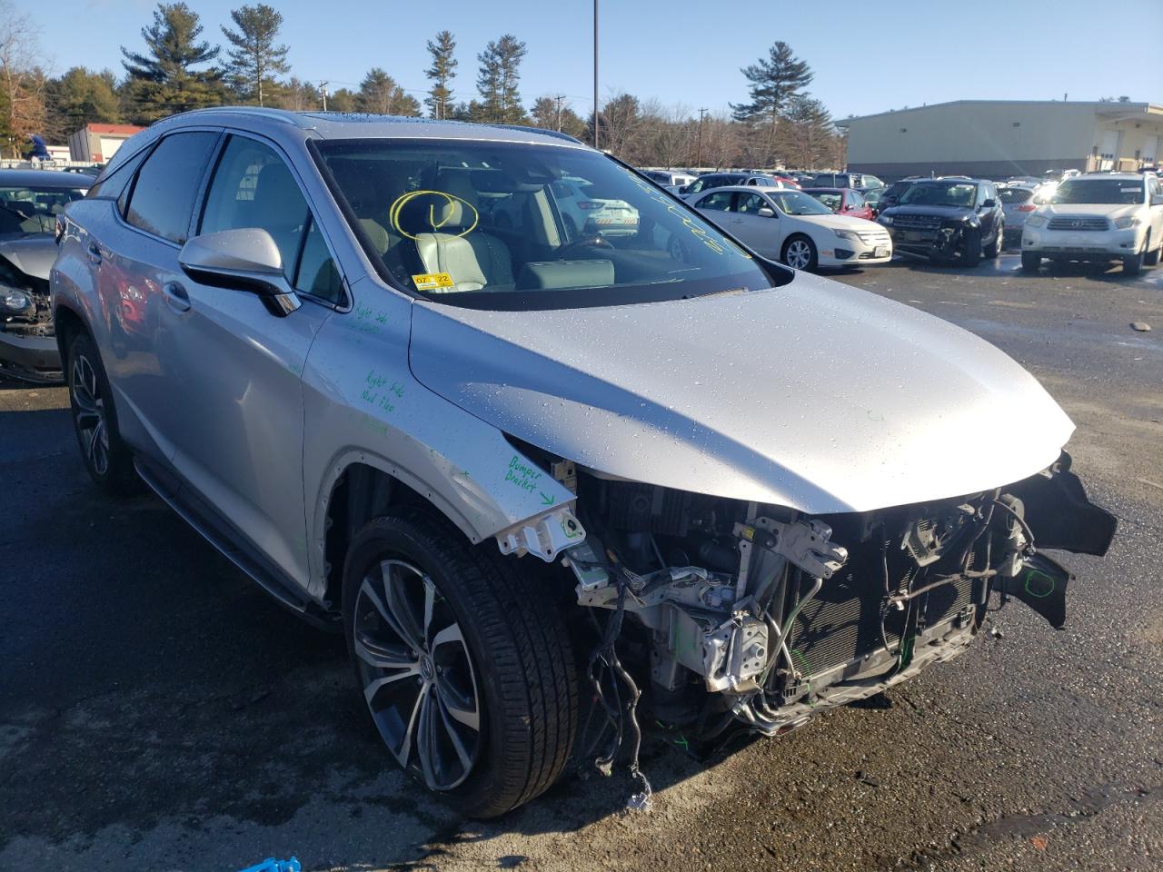 LEXUS RX 350 BAS 2017 with VIN 2T2ZZMCA6HC054229 - Photo from auction