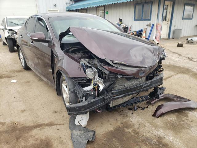 KIA OPTIMA LX 2015 with VIN 5XXGM4A71FG478814 - Photo from auction
