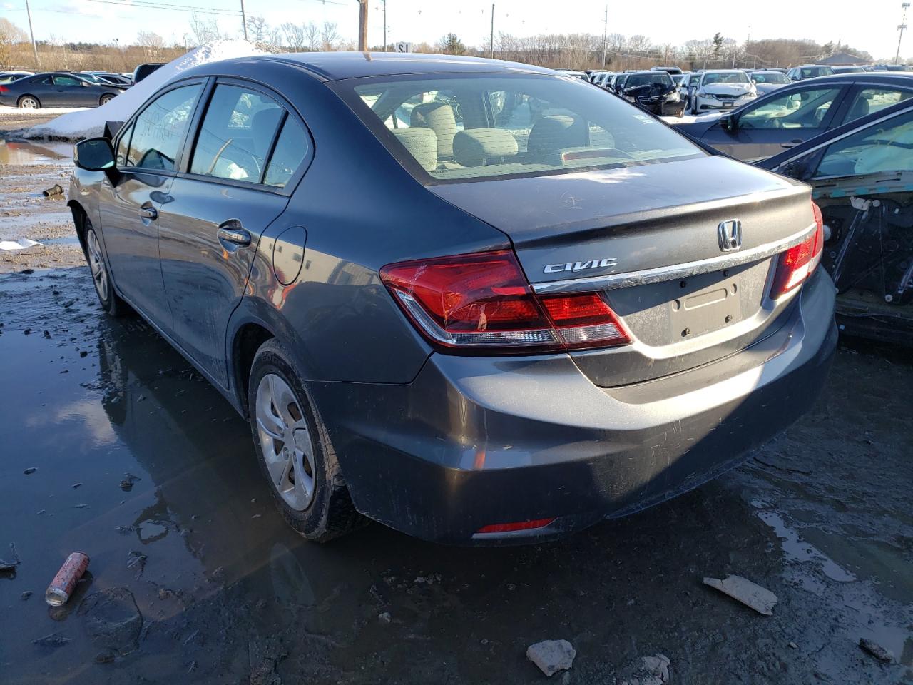 Photo 3 from auction – 2013 HONDA CIVIC LX with VIN 2HGFB2F56DH536229