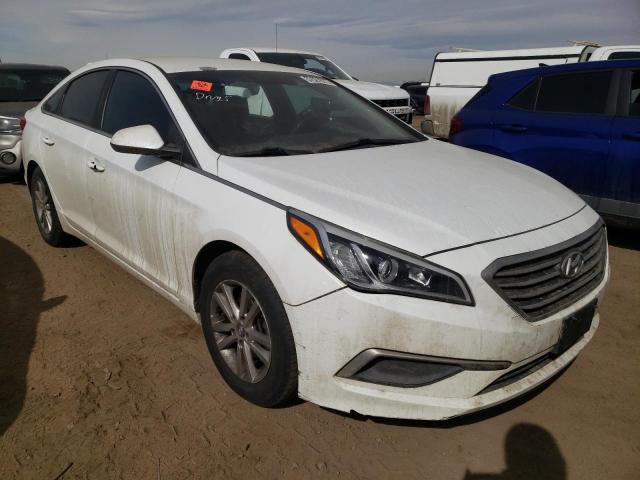 HYUNDAI SONATA SE 2016 with VIN 5NPE24AF9GH383220 - Photo from auction